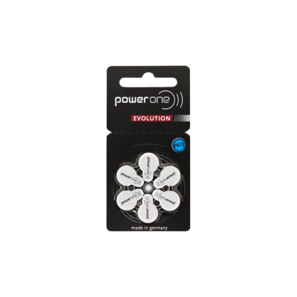 Батарейка PowerOne ZA675 Evolution BL6 Zinc Air 1.45V (6/60/300)