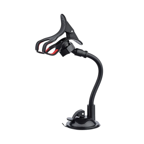 Держатель автомобильный GoPower GPA04 присоска черный (1/100)