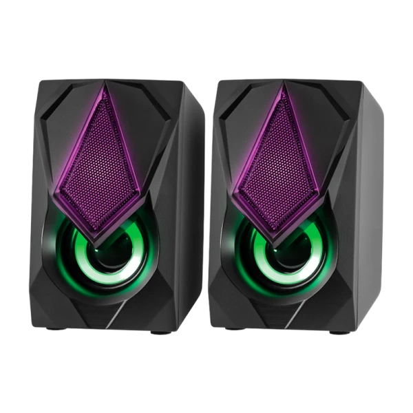 Колонки 2.0 Defender Solar 1 6W Jack 3.5mm черный (1/20)