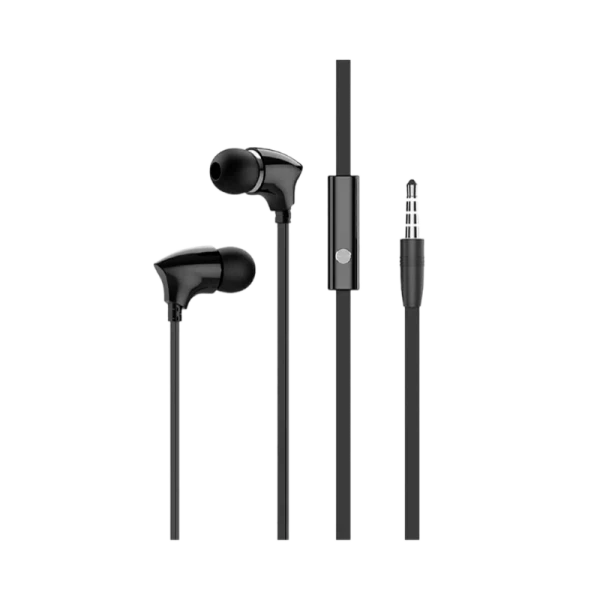 Наушники внутриканальные Borofone BM26 с микр. черный (1/76/304)