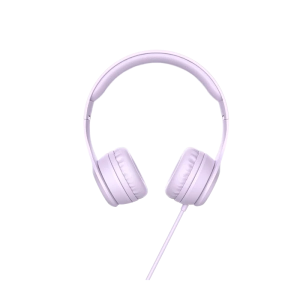 Наушники полноразмерные HOCO W21 с микр. фиолетовый (1/40)