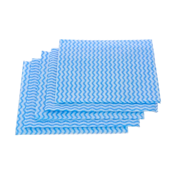 Салфетка Рыжий кот 30х30см вискоза,полиэстер с перфорацией 5шт. (1/50)