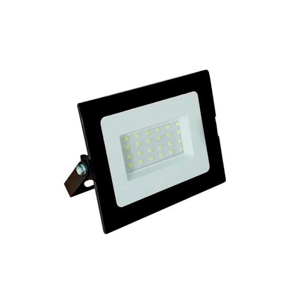 Прожектор светодиодный Прогресс Eco 50W 230V 6500К холодный черный (1/60)