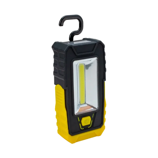 *Фонарь автомобильный Космос 6006 5W COB от батареек желтый (1/24/96) 