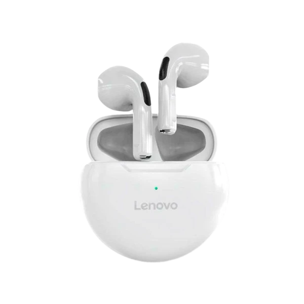 Наушники вставные Lenovo HT38 bluetooth 5.0 с микр. белый