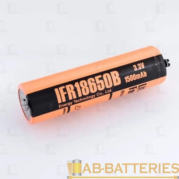 Аккумулятор ET для Moser ET IFR18650B 3.3V P/N: 1884-7102 (ET), 1500мАч