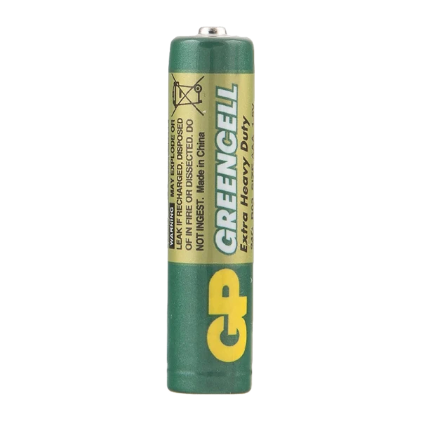 Батарейка GP GreenCell R03 AAA BL4 Heavy Duty 1.5V (4/40/480)