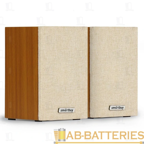 Колонки 2.0 Smartbuy FUSION 6W USB+Jack 3.5мм бежевый (1/20)