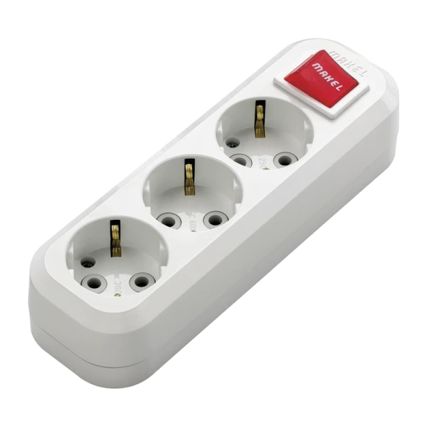 Колодка Makel 3р.С/З с выкл. MGP211 (1/20)