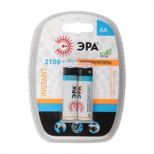 Аккумулятор бытовой ЭРА HR6 AA BL2 NI-MH Instant 2100mAh (2/20/240/6000)