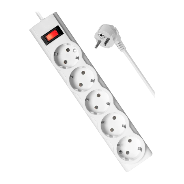 Сетевой фильтр Defender ILS 353 5р.С/З 10A 125 Дж 3.0м белый (1/30)