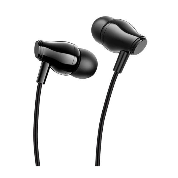 Наушники вставные Borofone BE61 bluetooth 5.3 с микр. спорт. черный (1/80)