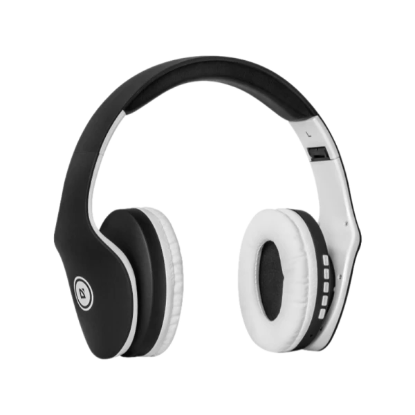 Наушники полноразмерные Defender B525 FreeMotion bluetooth 4.2 с микр. черный белый (1/40)