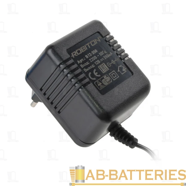 Блок питания ROBITON B12-350 5,5х2,1/12 (+) (1/50)