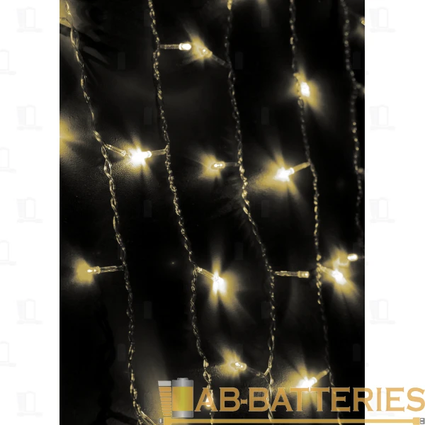 Гирлянда Космос 624LED 2.5м лампочки нить 8 режимов белый (1/20)