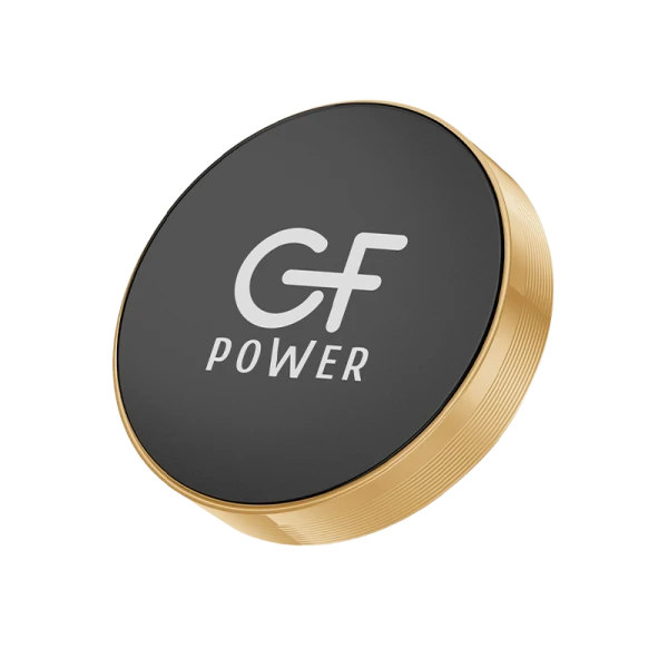 Держатель автомобильный GFPower CH-02 в воздуховод магнит золотой (1/500)