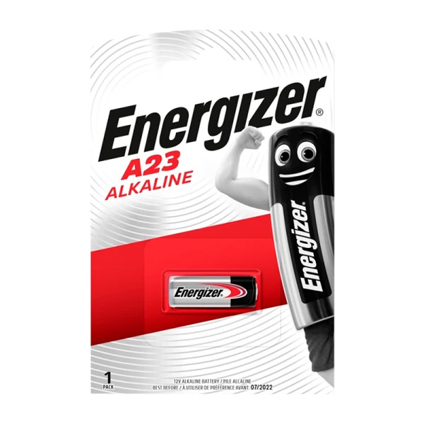 Батарейка Energizer LR23/V23GA/A23/MN21 BL1 Alkaline 12V (1/10/80)