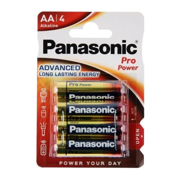 Батарейка Panasonic PRO Power LR6 AA BL4 Alkaline 1.5V (4/48/240)