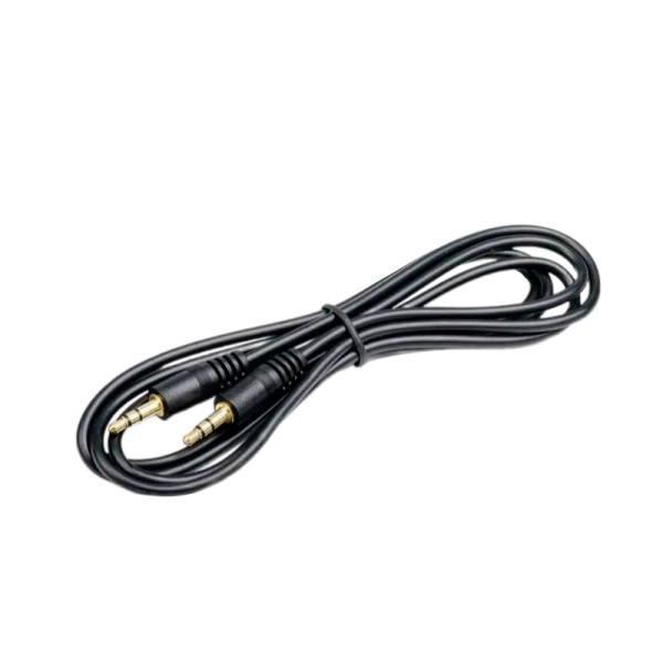 Кабель AUX Atcom Jack 3.5mm (m)-Jack 3.5mm (m) 1.5м силикон черный (1/10/200)