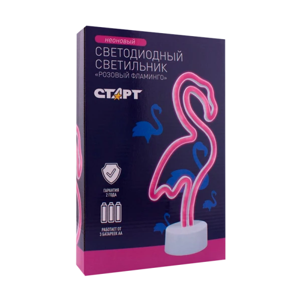 Светильник настольный Старт Фламинго NEON 4.5W 220V навесной
