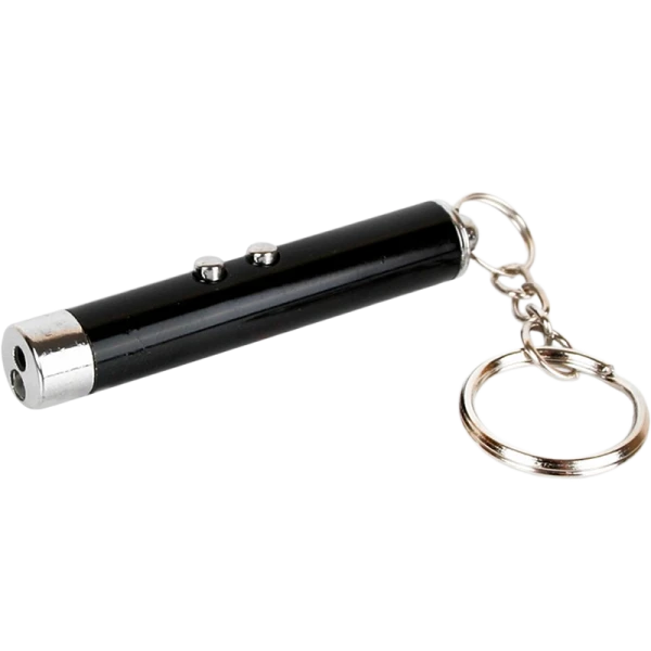 Фонарь универсальный Ultraflash LED30L от батареек лазерная указка черный