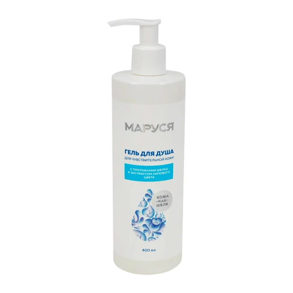 MARUSSIA N гель д\душа шелк и экстр. липов.цвет&nbsp;&nbsp;400мл-9