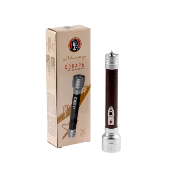 Фонарь универсальный ЭРА MB-903 3W 1LED от батареек подарочная упаковка черный (1/20/40)