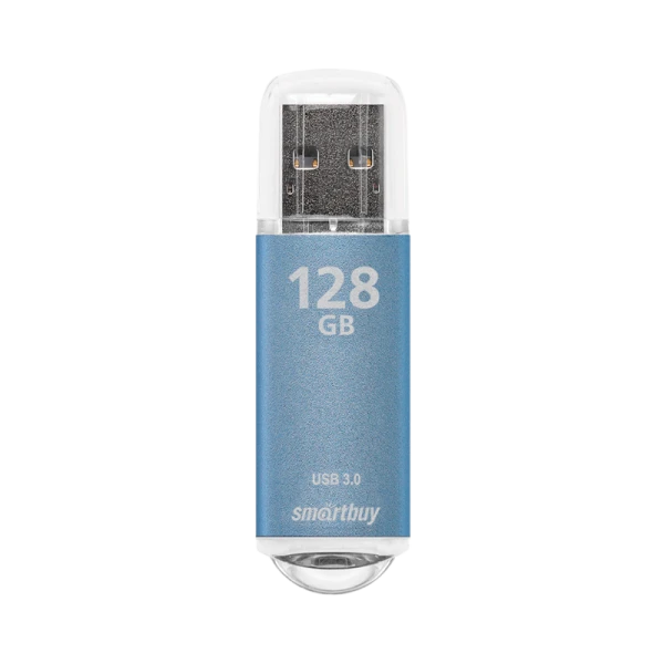 Флеш-накопитель Smartbuy V-Cut 128GB USB3.1 пластик синий