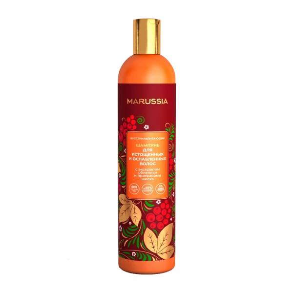 MARUSSIA Шампунь&nbsp;&nbsp;восстанавл. д\ истощен. и ослабленных волос с экстрактом облепихи и протеинами шел