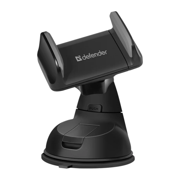 Держатель автомобильный Defender CH-114+ присоска черный (1/100)