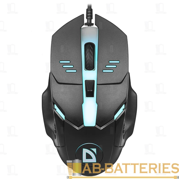 Мышь проводная Defender MB-470 Ultra Matt классическая USB черный (1/40)