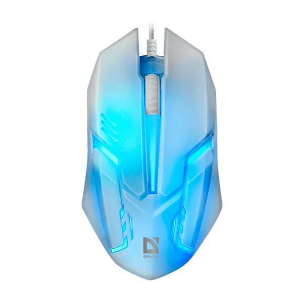 Мышь проводная Defender MB-560L Cyber классическая USB белый (1/40)