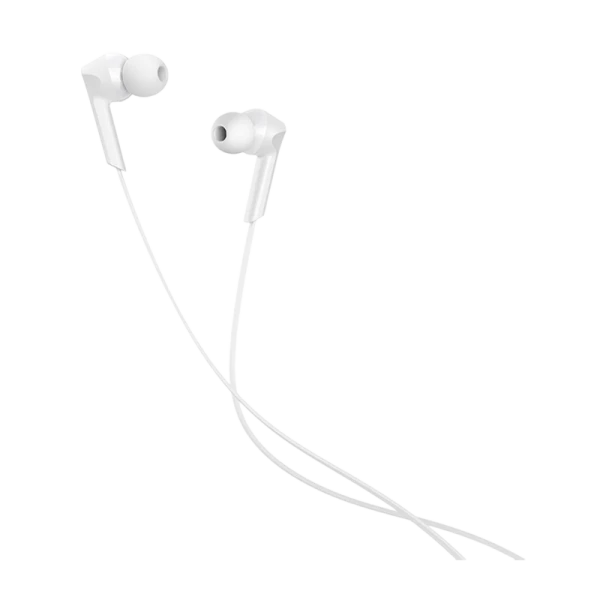 Наушники внутриканальные HOCO M72 с микр. белый (1/21/210)
