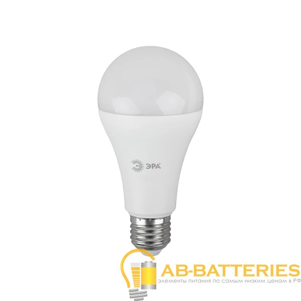 Лампа светодиодная ЭРА A65 E27 21W 6000К 170-265V груша