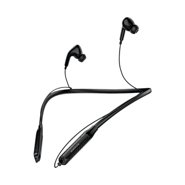 Наушники внутриканальные Borofone BE45 bluetooth 5.0 с микр. спорт. черный (1/80)