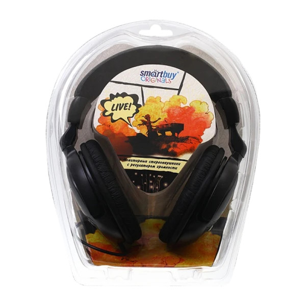 Наушники полноразмерные Smartbuy Live! черный (1/20)
