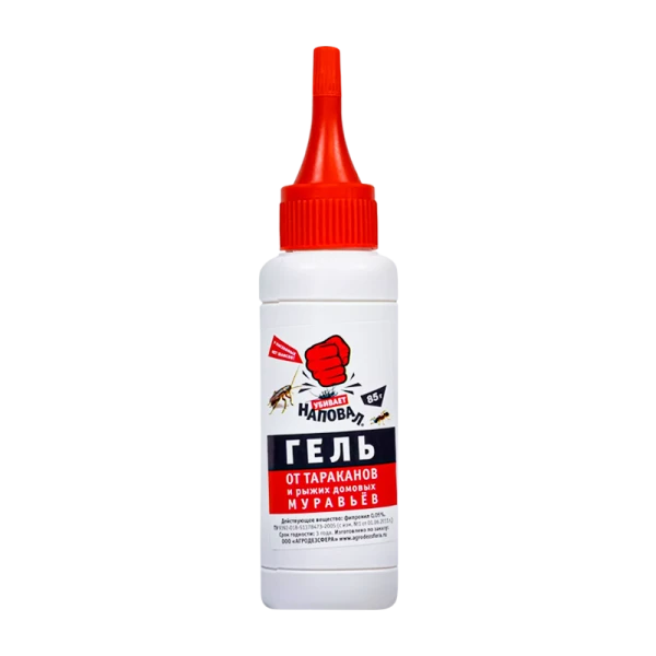 Гель от тараканов и муравьев Наповал 85мл флакон (1/40)