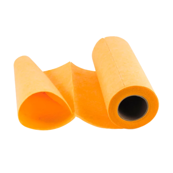 Салфетка Рыжий кот 20х25см вискоза 20шт. в рулоне желтый (1/20)