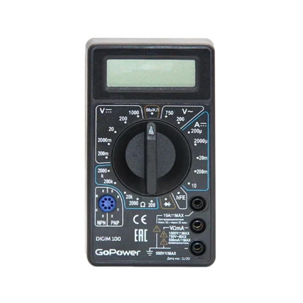 Мультиметр GoPower DigiM 100 (1/100)
