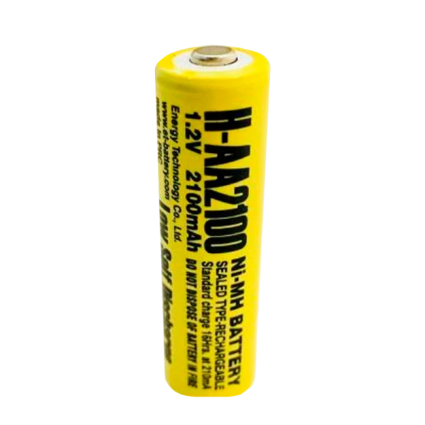 Аккумулятор ET H-AA2100 низкий саморазряд, 14.5*49.0, 1.2В, 2100мАч, Ni-MH (1/50/600)