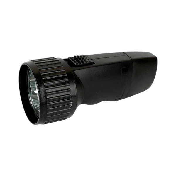 Фонарь туристический Ultraflash LED3859 0.4W 5LED от аккумулятора прямая подзарядка черный (1/108)