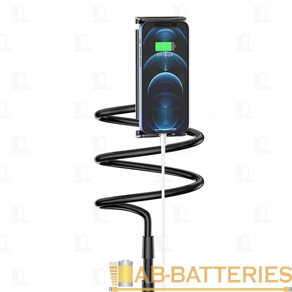 Держатель настольный HOCO PH42 на основании для планшета черный (1/20)