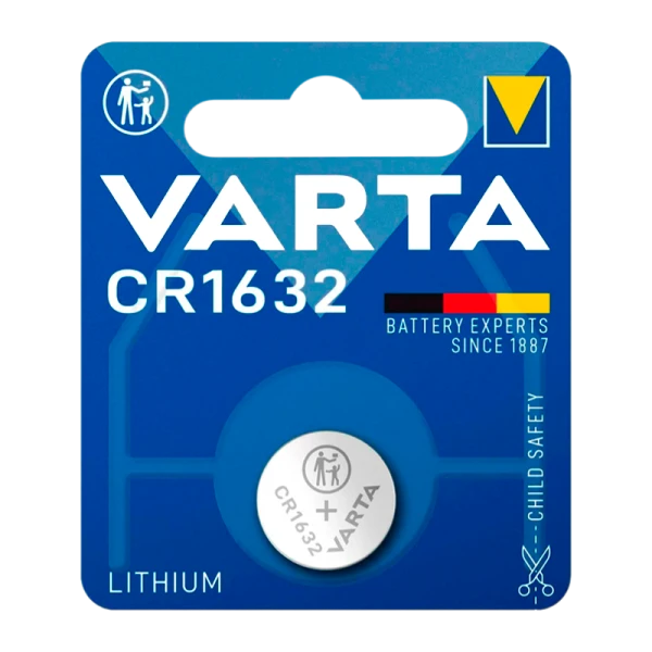Батарейка Varta ELECTRONICS CR1632 BL1 Lithium 3V (6632) (1/10/100)