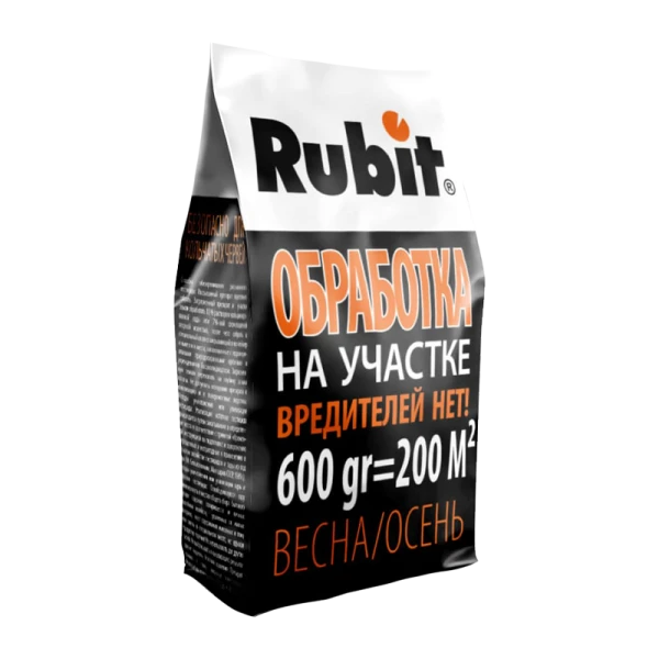Средство Рубит РОФАТОКС для обработки участка от почвенных вредителей гранулы 600г&nbsp;&nbsp;(1/20)