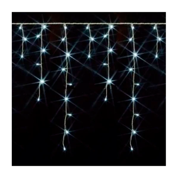 Гирлянда Без бренда OIC100LSE-WW-T-I4-F 100LED 56 м бахрома белый