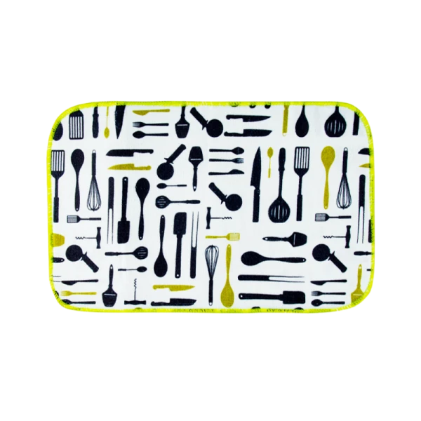 Коврик для сушки посуды Рыжий кот MDM-01 40х25см (1/12/48)