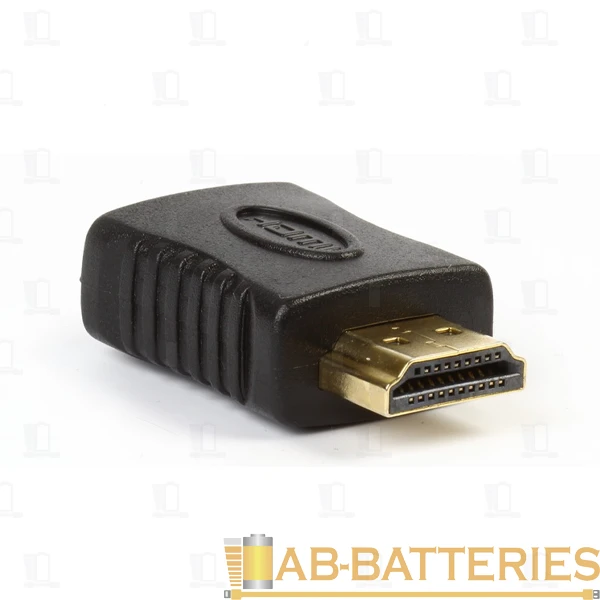 Переходник Smartbuy A113 HDMI (m)-HDMI (f) пластик черный (1/1000)