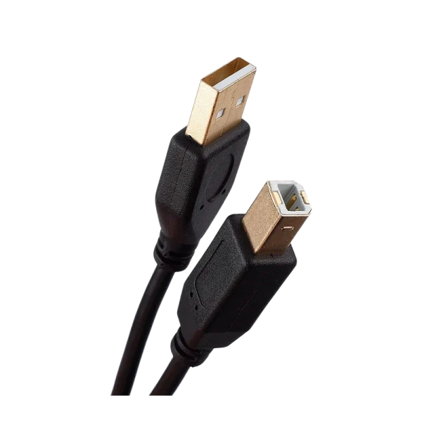 Кабель GoPower USB A (m)-USB B (m) 1.8м ПВХ черный Premium Zip-Lock c подвесом (1/200)