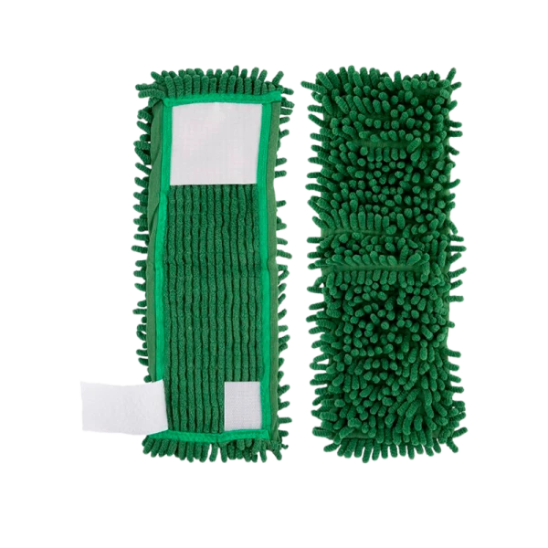 Насадка для швабры Рыжий кот MopM4-Н SP «Лапша» микрофибра 36х12см на липучке,с карманами (1/5/100)