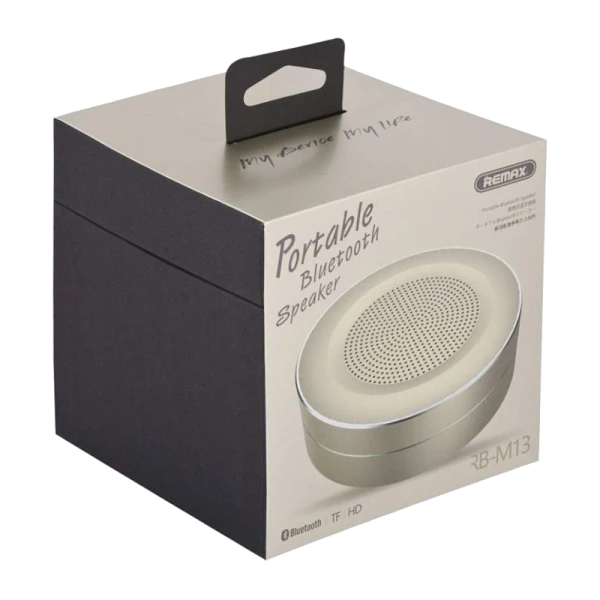 Портативная Bluetooth колонка REMAX RB-M13 Золотой